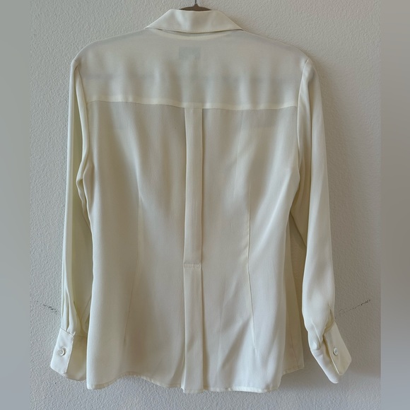 abs Vintage Cream/Pale Yellow Button Down (Medium) - Picture 3 of 6